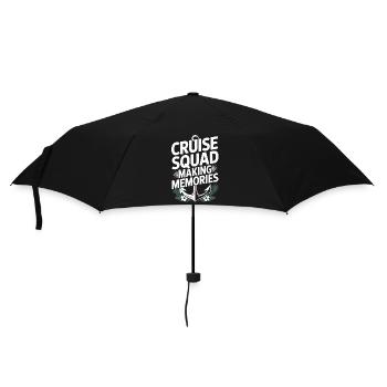 Équipage de croisière 2025 Croisière en famille - Parapluie standard - noir - Devant