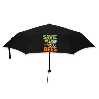 Save the Bees Bee Protection - Umbrella (small) - black - Front