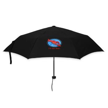 Crayfish Noble Crayfish Seafood Gift - Umbrella (small) - black - Front