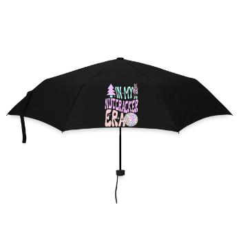Christmas Xmas Saying In My Nutcracker Era - Umbrella (small) - black - Front