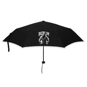 Graffiti-Style Berlin Cityscape - Umbrella (small) - black - Front