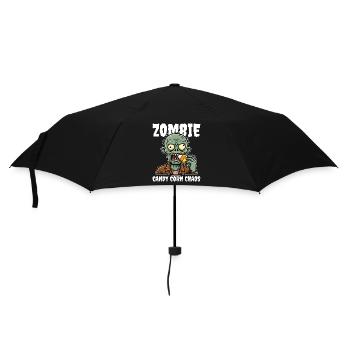 ZOMBIE CANDY CORN CHAOS - ZOMBIE HALLOWEEN - Umbrella (small) - black - Front