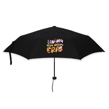 Dicton de Noël dans ma très joyeuse époque - Parapluie standard - noir - Devant