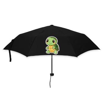 Turtle - Umbrella (small) - black - Front