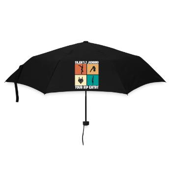 Diving diving board - Umbrella (small) - black - Front