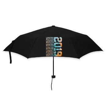 LIMITED EDITION 2019 7 YEARS 7TH BIRTHDAY - Umbrella (small) - black - Front