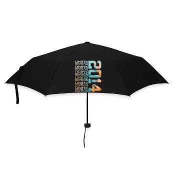 LIMITED EDITION 2014 12 JAHRE 12. GEBURTSTAG - Regenschirm (klein) - Schwarz - Vorne