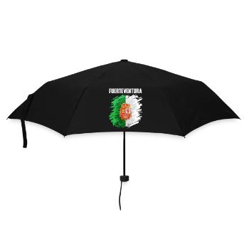 Conception du drapeau de Fuerteventura - Parapluie standard - noir - Devant