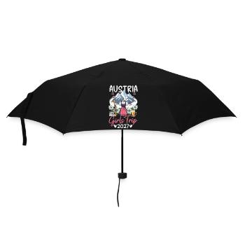 Austria Girls Trip 2027 - Umbrella (small) - black - Front