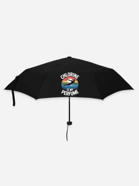 Kunstspringen Turmspringer Sprungbrett - Regenschirm (klein) - Schwarz