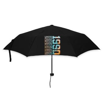 ÉDITION LIMITÉE 1990 36 ANS 36E ANNIVERSAIRE - Parapluie standard - noir - Devant