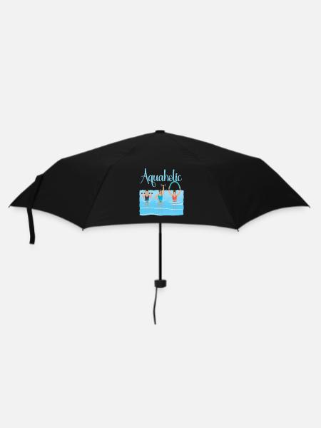 Passionné d'aquagym et d'aquaforme - Parapluie standard - noir