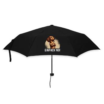 Simply Nope Dachshund Dog Dog Breed - Umbrella (small) - black - Front