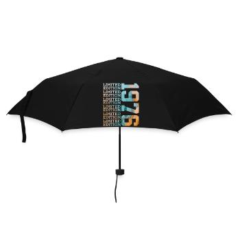 ÉDITION LIMITÉE 1976 50 ANS 50E ANNIVERSAIRE - Parapluie standard - noir - Devant
