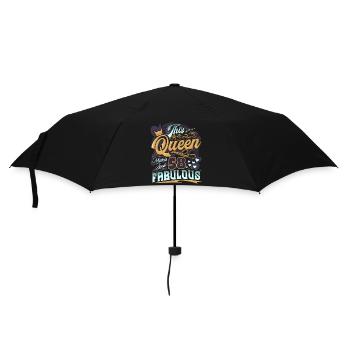 58e anniversaire Reine Femmes - Parapluie standard - noir - Devant