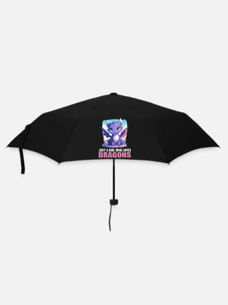 Dragon Dragon - Parapluie standard - noir