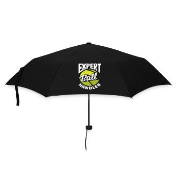 Expert manieur de ballon Joueur de tennis - Parapluie standard - noir - Devant