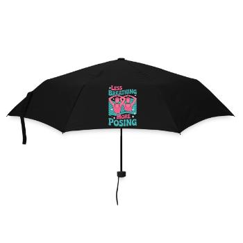 Synchronschwimmen Kunstschwimmen Wassersport - Regenschirm (klein) - Schwarz - Vorne