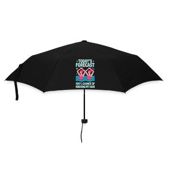 Natation synchronisée Natation artistique Sports nautiques - Parapluie standard - noir - Devant