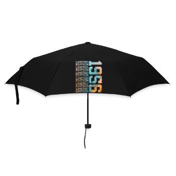 LIMITED EDITION 1956 70 YEARS 70TH BIRTHDAY - Umbrella (small) - black - Front
