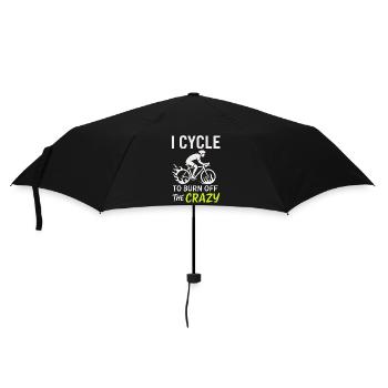 Because the earth is not flat, it is full of ep - Umbrella (small) - black - Front