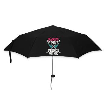 Baton Twirler Majorette Captain Squad Club - Umbrella (small) - black - Front