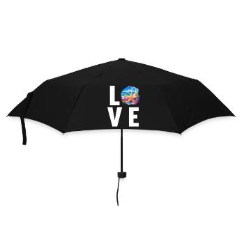 Étoile de mer Étoile de mer - Parapluie standard - noir - Devant