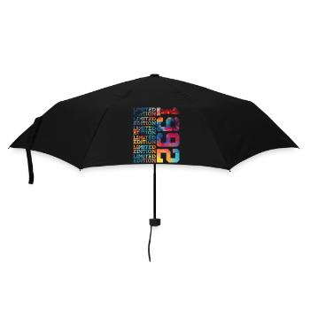 LIMITED EDITION 1992 34 YEARS 34TH BIRTHDAY - Umbrella (small) - black - Front