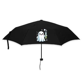 Costume d'Halloween de chimiste Chimie Professeur de chimie - Parapluie standard - noir - Devant