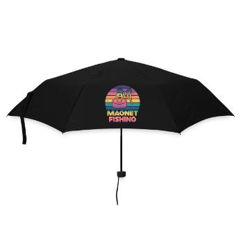Neodymium Magnet Fishing Magnetic Fisher - Umbrella (small) - black - Front