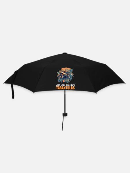 Taranteln Tarantel - Regenschirm (klein) - Schwarz