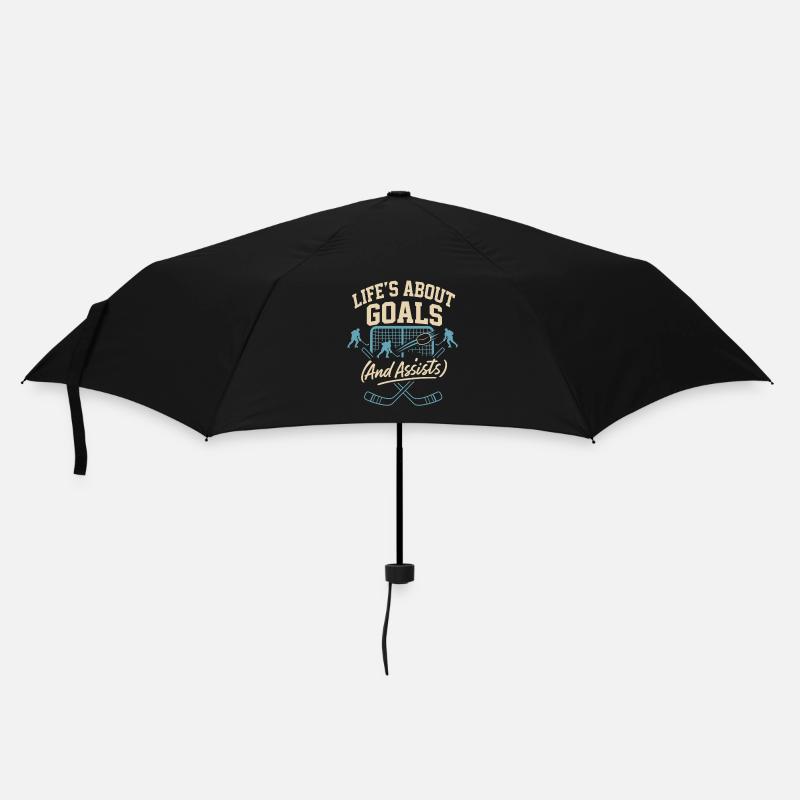 I'm not here to talk - Umbrella (small) - black