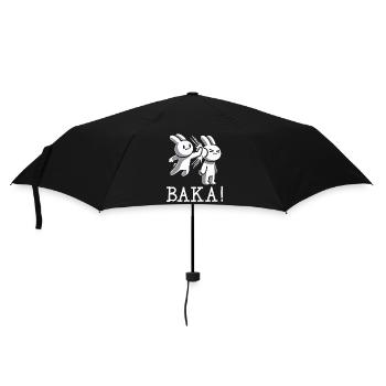 Get Out Unnecessary Social Contact Baka Anime - Umbrella (small) - black - Front