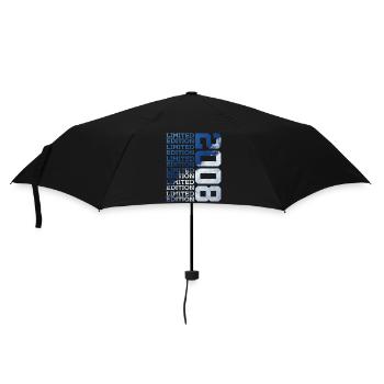 18 YEARS LIMITED EDITION 2008 18TH BIRTHDAY - Umbrella (small) - black - Front
