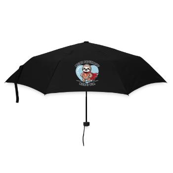 My superpower? Doing Nothing Sloth - Umbrella (small) - black - Front
