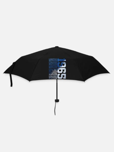 61 JAHRE LIMITED EDITION 1965 61. GEBURTSTAG - Regenschirm (klein) - Schwarz