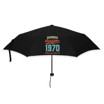 Génial depuis 1970 - Parapluie standard - noir - Devant