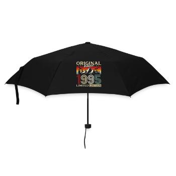 30th Birthday Original October 1995 - Umbrella (small) - black - Front