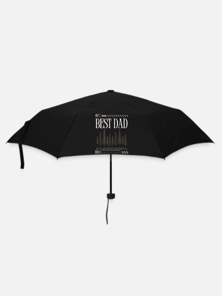 Bester Papa  - Regenschirm (klein) - Schwarz