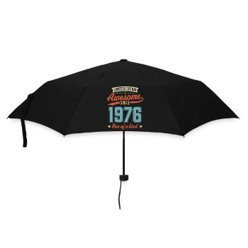 Awesome Since 1976 - Umbrella (small) - black - Front