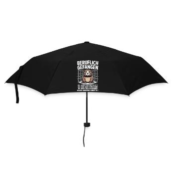 Office & Job Colleagues Workers Fun Work - Umbrella (small) - black - Front