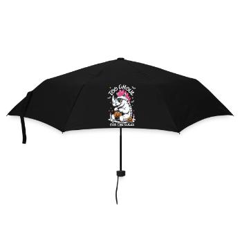 Ghoul Rhino Halloween Graphic - Umbrella (small) - black - Front