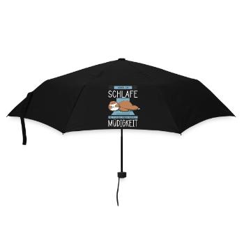 Funny Sayings Fun Outfits Irony Sarcasm - Umbrella (small) - black - Front