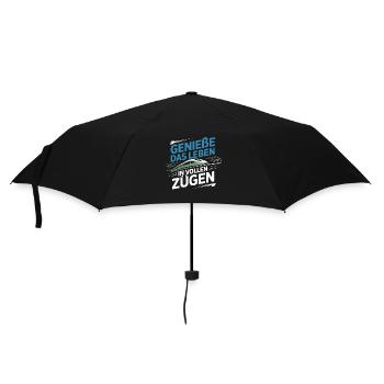 Railway Enjoy life to the fullest Railway - Umbrella (small) - black - Front
