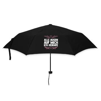 Bachelor Party Team Bride Hen Party - Umbrella (small) - black - Front