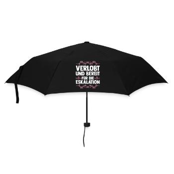 Bachelor Party Team Bride Hen Party - Umbrella (small) - black - Front