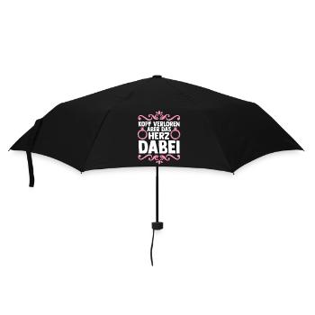 Bachelor Party Team Bride Hen Party - Umbrella (small) - black - Front