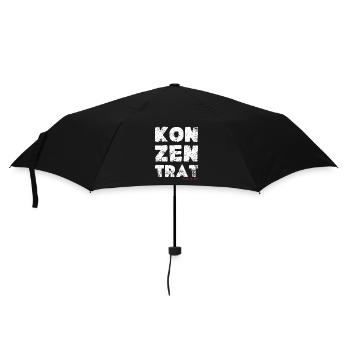 Je ne suis pas petit, je suis un concentré qui dit - Parapluie standard - noir - Devant