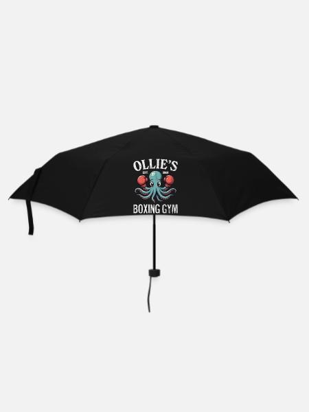 Ollies Boxhalle - Regenschirm (klein) - Schwarz