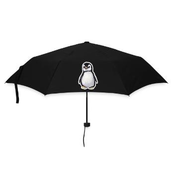 Pingouin - Parapluie standard - noir - Devant